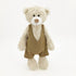 MR VIVICARE 13.5" Cream Beige Bear Stuffed Animal - Knitted Dressed Plush Teddy Bear for Kids and Newborns - Great