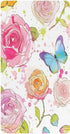 Bseiialft Pink Roses Butterflies Crib Sheets for Boys Girls Soft and Breathable Cotton