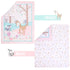 Set 3 Set UOMNY Crib Bedding for Girls Piece Woodland Baby Girl Crib Bedding Include Fitted Crib Sheet Comforter Crib