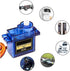 8-Pack SG90 9G Mini Servo Motor Kit for RC Projects - Versatile Control for Robots and Vehicles