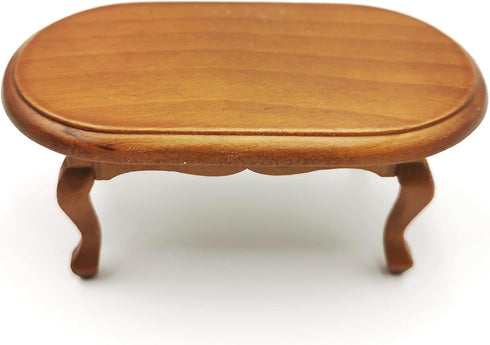 Dollhouse Decoration Accessories - 1/12 Miniature Coffee Table Furniture for Living Room Toy