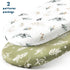Set 2 Pack, Stretchy Ultra Soft Fitted Bassinet Sheets Cradle Sheet Universal Fit for Rectangle, Oval or Hourglass