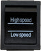 weelye High, Low Speed Switch for Children Electric Powered 4 Wheel Replacement Parts for Ride-On Car