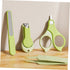 Set Trimmer Nail Clipper Fingernail Clippers with Nail Manicure Kit Portable Travel Grooming for Newborns and Green