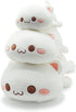 12") Onsoyours Cute Kitten Plush Toy Stuffed Animal Pet Kitty Soft Anime Cat Plush Pillow for Kids (White Cat