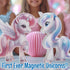 Unicorn Toys for Girls Age 4-6, Magnetic Tiles Frozen Toys, Building Blocks for Ages 3-8