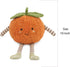 MON AMI Premium Clementine Soft Stuffed Plush Toy – 10”, Handcrafted Squishable Fruit Doll with Whimsical Face for