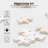 Black and White Couple Animals 1000 Piece Jigsaw Puzzle - Wooden Puzzles for Adults, Holiday Fun
