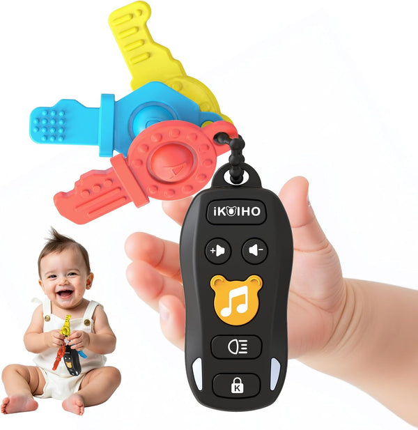 iKOIHO Baby Toy Car Keys - Baby Keys Toy Pretend Play with Sounds