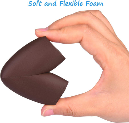 Furniture Edge 16.2ft & Corner Guards, Protective Foam Cushion, Baby Child Proofing Set for Table, Fireplace