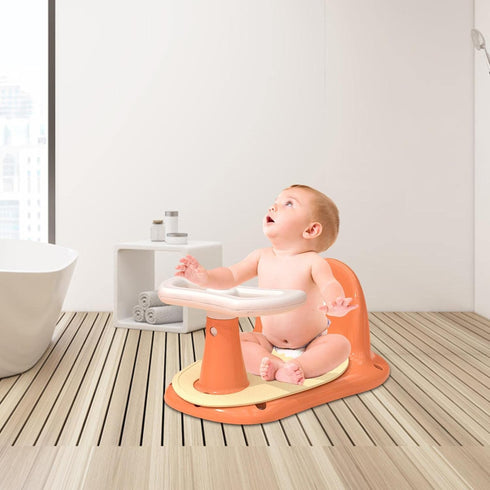 Littryee Baby Bath Seat, Infant Bathtub Seat for Tub Sit Up, Bathtub Seater for Baby, Baby Bath Shower Chair