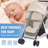 Wanateber 2Pack Pack Mosquito Net for Stroller - Protective Perfect Bug Net for Strollers, Bassinets, Cradles