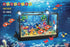 HOGOKIDS Fish Tank Building Set - 725PCS Movable Aquarium Toys with LED Light for Kids Age 8-14
