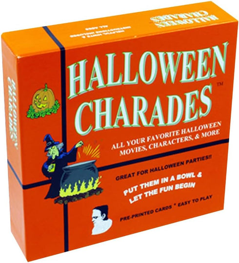 Anton Publications Halloween Charades - Ultimate Halloween Party Game for Adults and Family