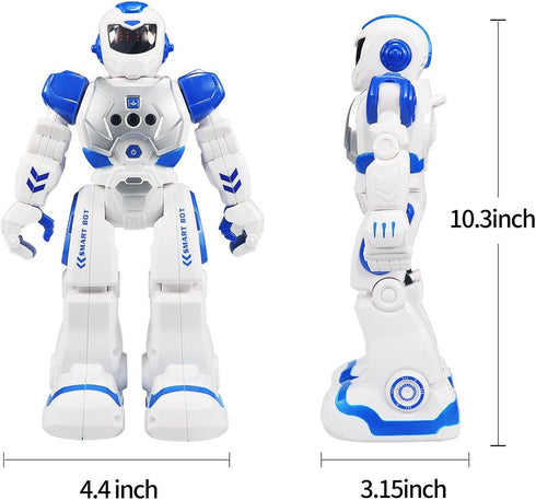 Programmable Remote Control Robot For Kids, Intelligent Robot With Infrared Controller Toys, Dancing, Singing