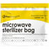 Max Strength Pro Microwave Steam Sterilizer Bags 20pc for Baby Bottles, Soothers,