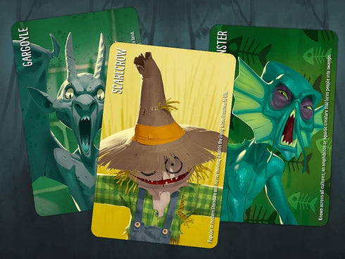 Similo Spookies, Cooperative Family Game, Easy to Learn, Deck Includes 30 Big Cards, For Ages 7 and Up