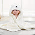 Generic 31.5 31.5 inches, Hooded Baby Bath Towel, Soft White Polar Bear Design, x Quick-Dry Absorbent with Lint Roller