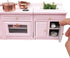 SXFSE Accessories,1:12 Set Dollhouse Decoration Dollhouse Miniature Furniture Wooden Kitchen Cabinet Freely Combined