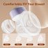 3 9 16/18/20/22/24mm 2 Pack Wearable Breastfeeding Pump Hands Free of Long Battery Life, Portable Electric Wireless