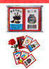 Lucky Panda Hwatu Card Set, Korean Flower Battle Traditional Card Game for Go or Stop/Godori