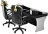 Commentator Playset Ultimate Black Table for Wrestling Action Figures