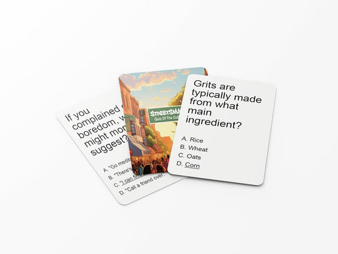 Street Smart: The Ultimate Trivia Game for Black Culture with 100 Engaging Cards - Unforgettable Cultural Fiesta