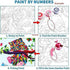 Elftoyer Paint by Numbers for Kids & Beginners - DIY Canvas Painting Gift Kits, Colorful Cats and Butterflies 16 x 20