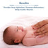 HEALTH SMART 100% 8 Oz (2) Baby Oil, Pure Mineral Oil, Gentle Protection, Deep Moisturizing, Fl