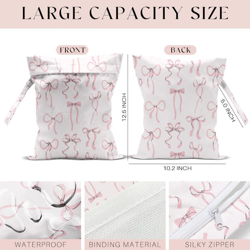 zcyxuuw Wet Bag, Wet Dry Bag, Swimsuit Bags, Beach Essentials, Waterproof Bags for Travel, Beach, Pool, Diapers