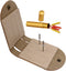 1 Set Cribbage Board Multifunctional Score Board, Portable Game Bag for Cards Game Accessory
