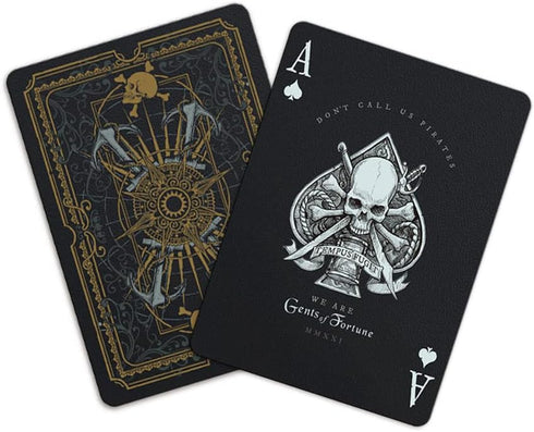 Gents of Fortune Playing Cards - Black Flag Edition Waterproof Gent Supply