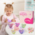 UMEELR 28 Pack Valentines Day Clay Kit with Cards, Valentine Butter Slime, DIY Dough Toys for Kids Valentines Classroom