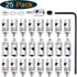Hobbypark Adjustable Pushrod Connector Linkage Stoppers D1.8mm RC Model Plane Parts (25 Pack)