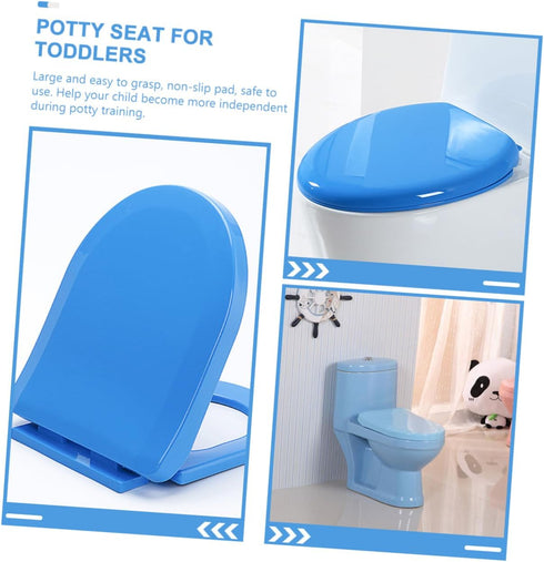 Holibanna Boy Girl Toilet Seat Cover for Travel Portable Potty Training Seat Recyclable Shaped Design Lightweight