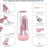 MomMed Set 2 360 Electric Bottle Brush, Electric Baby Bottle Brush with Silicone Bottle/Pacifier/Straw Brush and Mixing