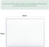 Sublimation Blank Baby Burp Cloths 5 Pieces Soft Absorbent Bibs Solid White Unisex Burp Cloth Set for Baby Shower