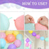 100 Pcs Macaron Link Balloons 10 Inch Latex for Birthday, Mother's Day, Gender Reveal, Wedding, Graduation Decoration
