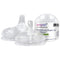 Anpei Straw and Sippy Cup Transitional Nipples - Set of 2 with Nipple Storage Case, Compatible with Comotomo