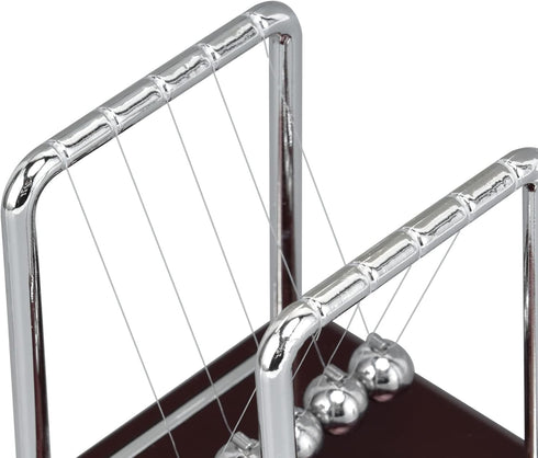 Estink Balance Pendulum Ball, Newton's Balance Balls Physics Science Metal Desktop Decoration Toy for Stress Relief