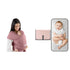 Baby Wrap Carrier and Changing Pad Compact Size Bundled by Comfy Cubs