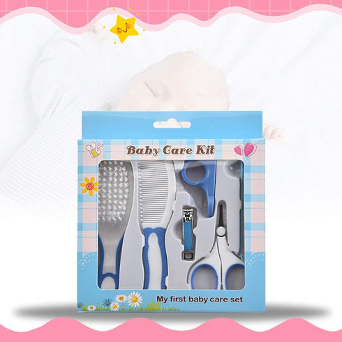 BOGEEL 6 Set (0-3 Pcs Baby Hair Daily Care Newborn Kids Grooming Brush and Manicure Daily Care Years+),Plastic