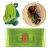 Cmaqpw Frog Pee Training with Brush and Hooks, Green Cute Potty Training Urinal,Potty Training Toilet for Boys Kids