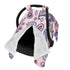 Hcpwzrf Paisley Baby Car Seat Cover & Nursing Cover - Breathable Stretch Multi-Use