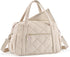 mommore Diaper Bag Tote Large Expandable Baby Travel Tote for 2 Kids