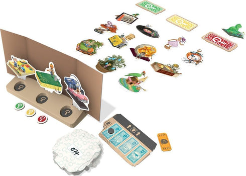 One Key Board Game - Cooperative Deduction and Image Interpretation Game! Fun Family Game for Ages 8+, 2-6 Players