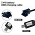 BaiWeiDun 7.4V SM-2PIN 7.4V 2S 1) USB Charger Cable with Plug Compatible RC Car RC Plane RC Tank RC Boat and Other