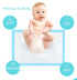 Buyockss 100 Count 13X18 Inch Baby Disposable Underpad Incontinence Changing Pad Baby Diapers Newborn Pads Soft