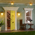 iLAND Dollhouse Door 1:12 Scale - Miniature Door with Handle & Knocker (Neoclassical Mini Door)