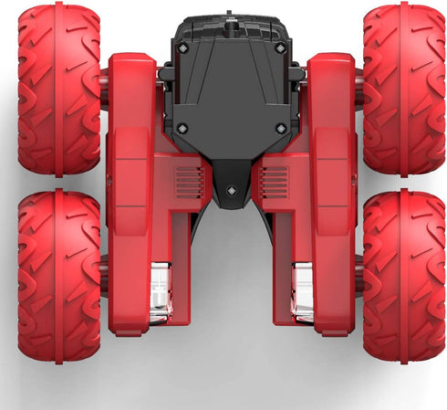 6 7 8 9 10 11 12 Threeking RC Stunt Car Remote Control Cars with Lights Rotating Double-Sided Driving Indoor Outdoor